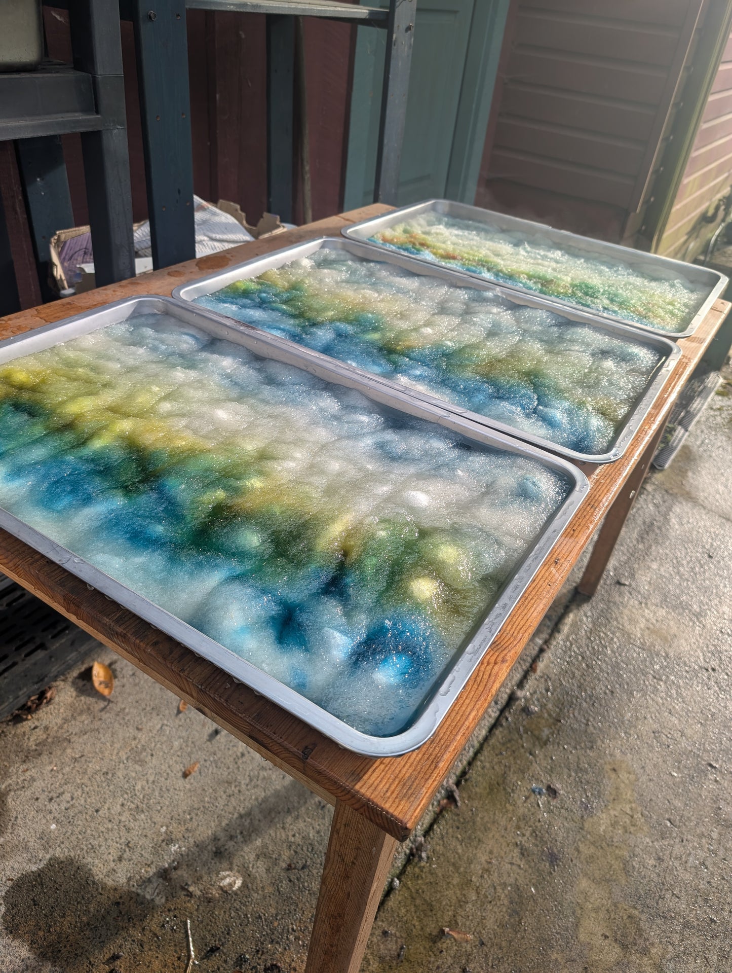 Open studio dye day