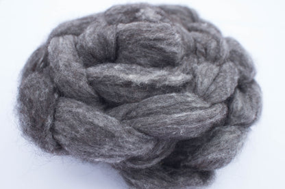Roving - Alpaka/Wolle-Anthrazit